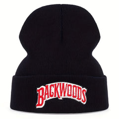 Hip hop Style Knitted Hat With Embroidery for Men