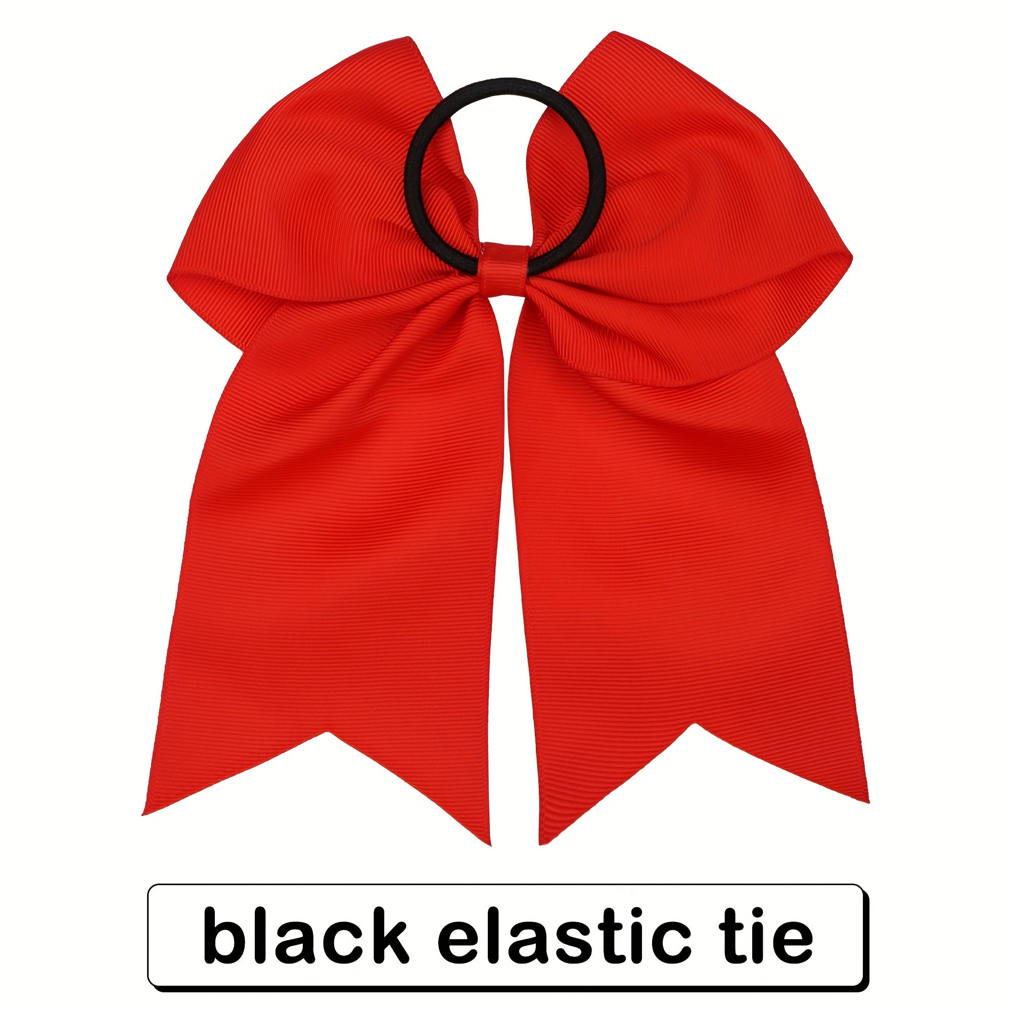 6pcs Jumbo Teams Cheerleaders Hair Bows Hair Accessories