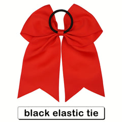 6pcs Jumbo Teams Cheerleaders Hair Bows Hair Accessories