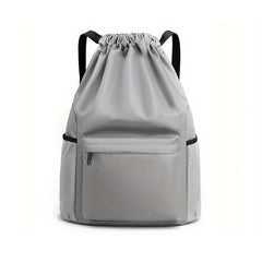 Minimalist Solid Sports Drawstring Rucksack Storage Bag