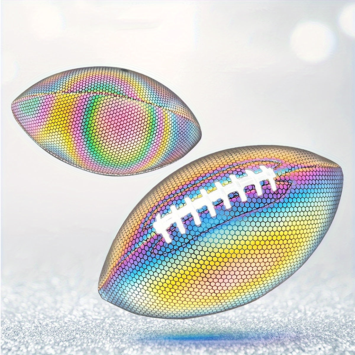 American Reflective Rugby PU Football for Competition Training