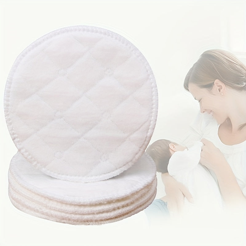 10pcs Washable Breast Pads, 3 & 6 Layers, Leakage Prevention