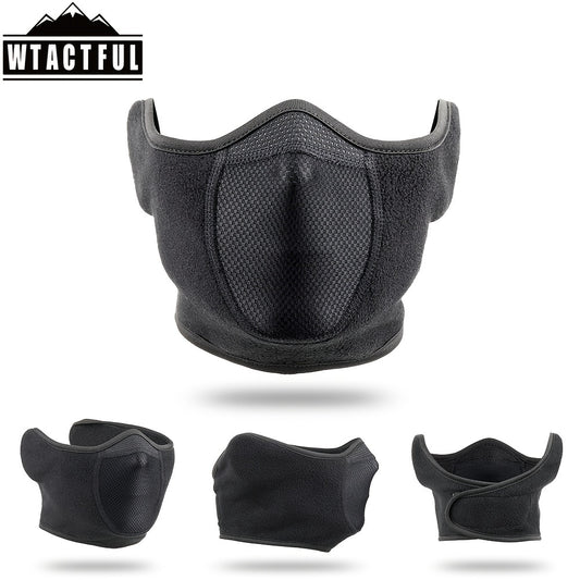 Men's Winter Windproof Coldproof Warm Ear Protection Face Mask Scarf