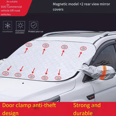 Car Snow Shield Front Windshield Frost Protection Sunscreen