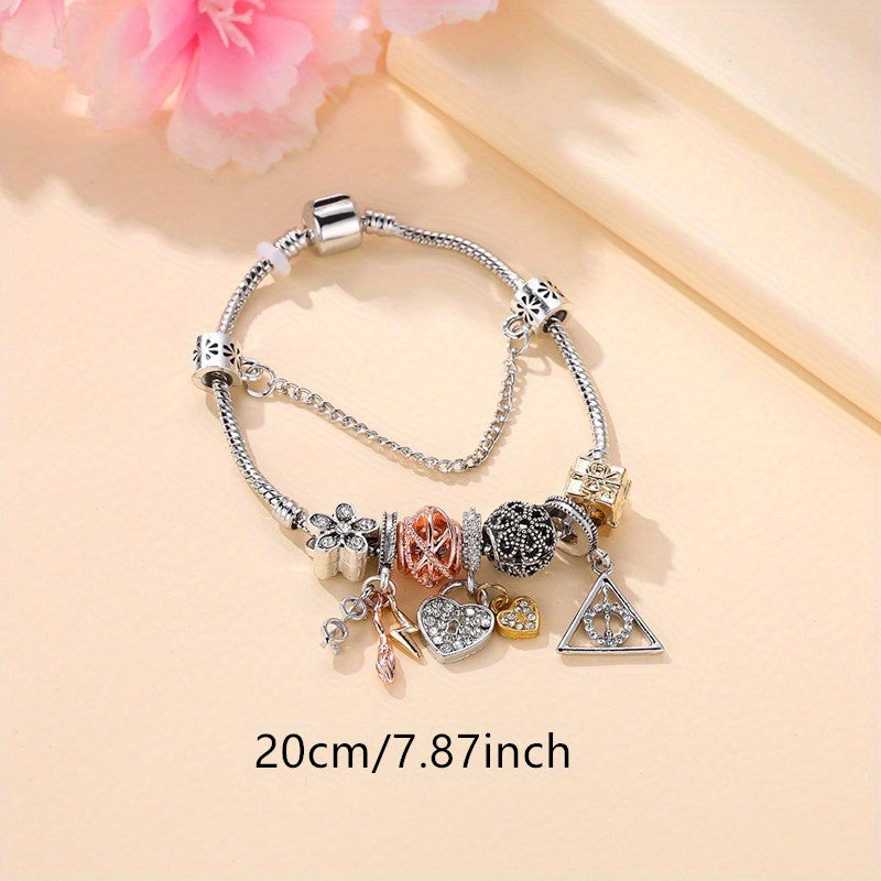 Magician's Glasses Lightning Bracelet Halloween Christmas Jewelry