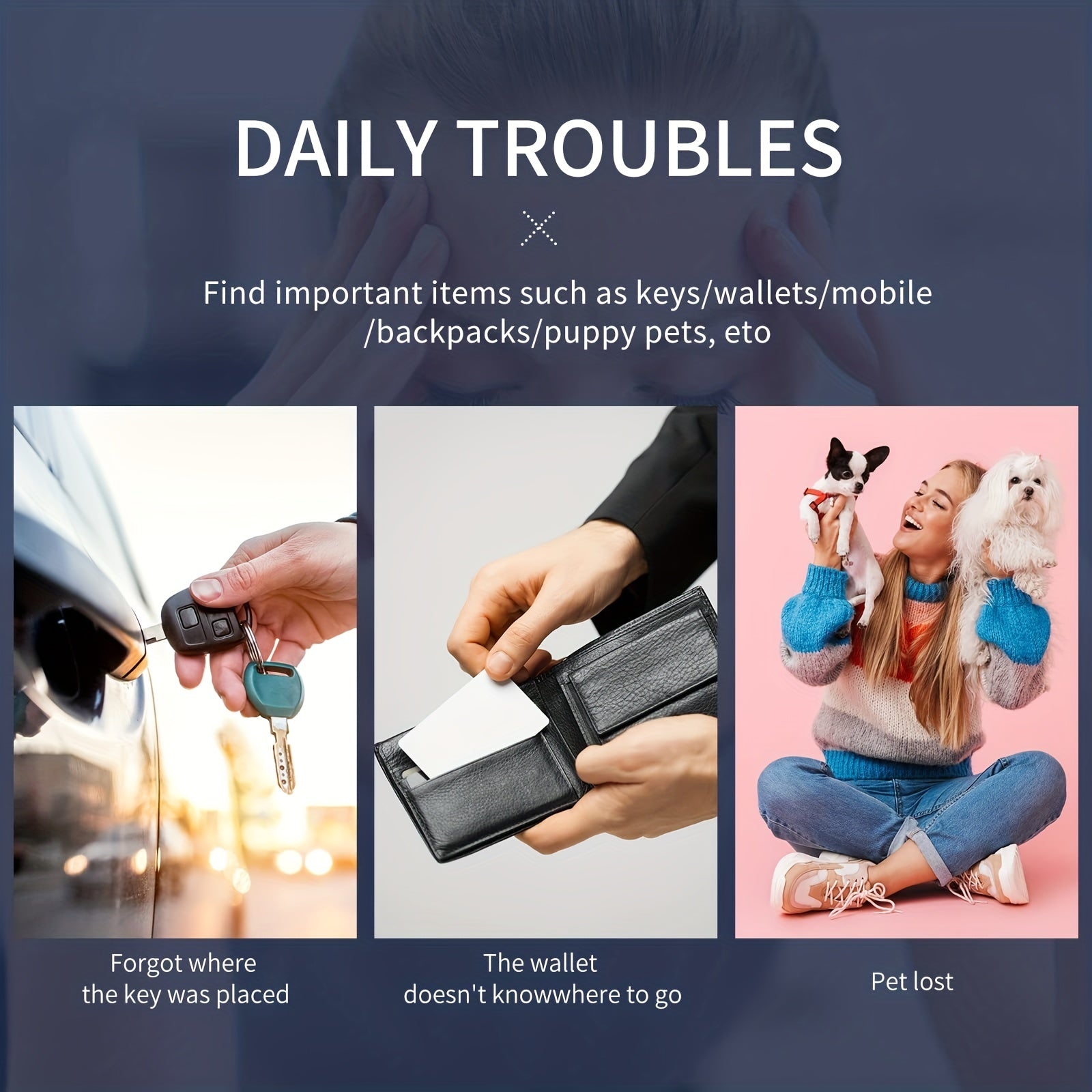 Water Droplets Shape Multicolor Wireless Key Finder Locator Mini GPS Tracker