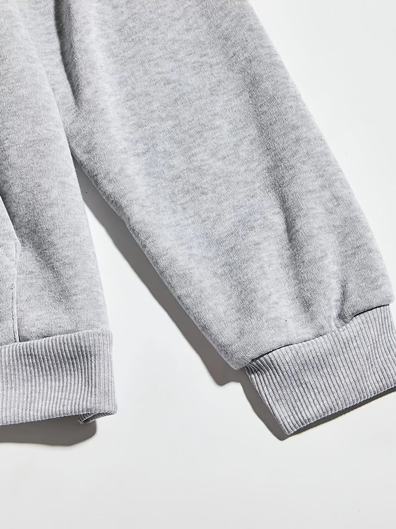Cartoon Flower Print Hoodie for Men