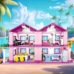 House Building Set 1081pcs DIY 3D Puzzle Kit for Adults Home Decor, Gift Idea