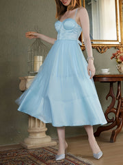  Women's Bustier A Line Formal Dress