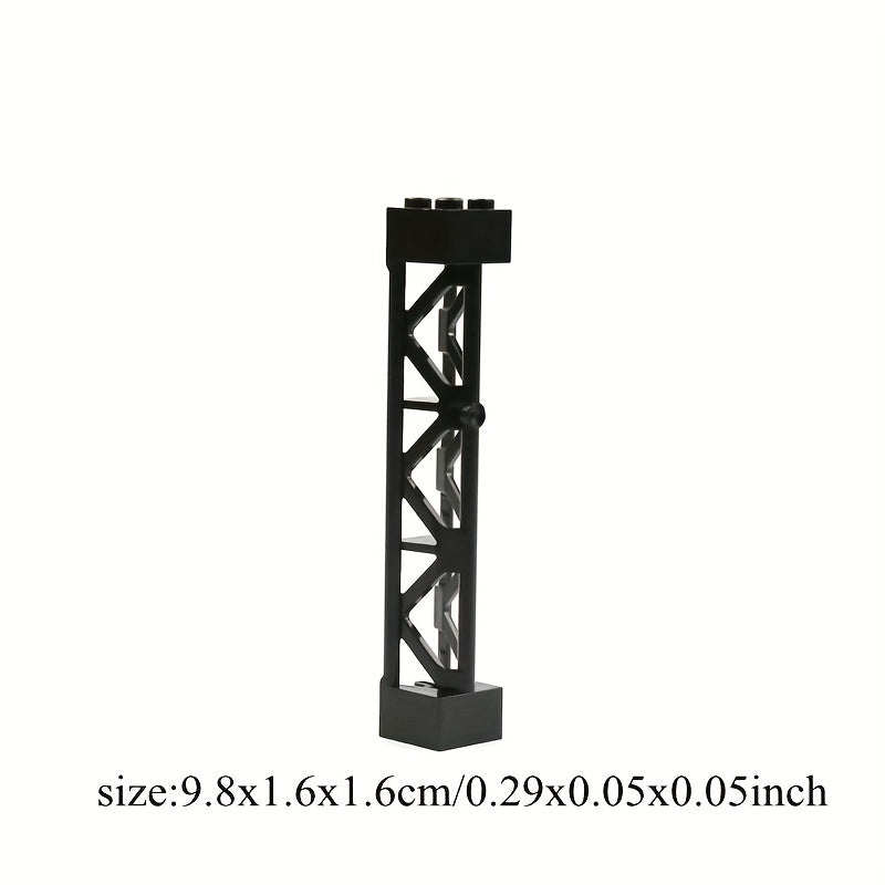 4pcs City Accessory Pillars High tech MOC Parts Support Stent Column