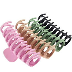 4pcs Big Hair Claw Clips For Women Large Claw Clip For Thin Thick Curly Hair