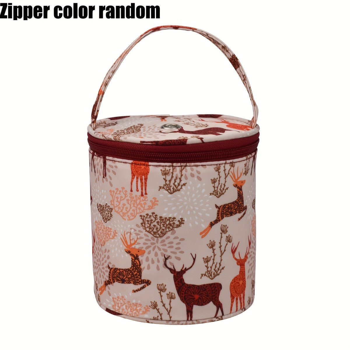 Small Portable Yarn Storage Bag Knitting Crochet Organizer