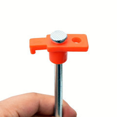 2pcs Tent Ground Nail Canopy Umbrella Fixed Steel Nails 9.84inch