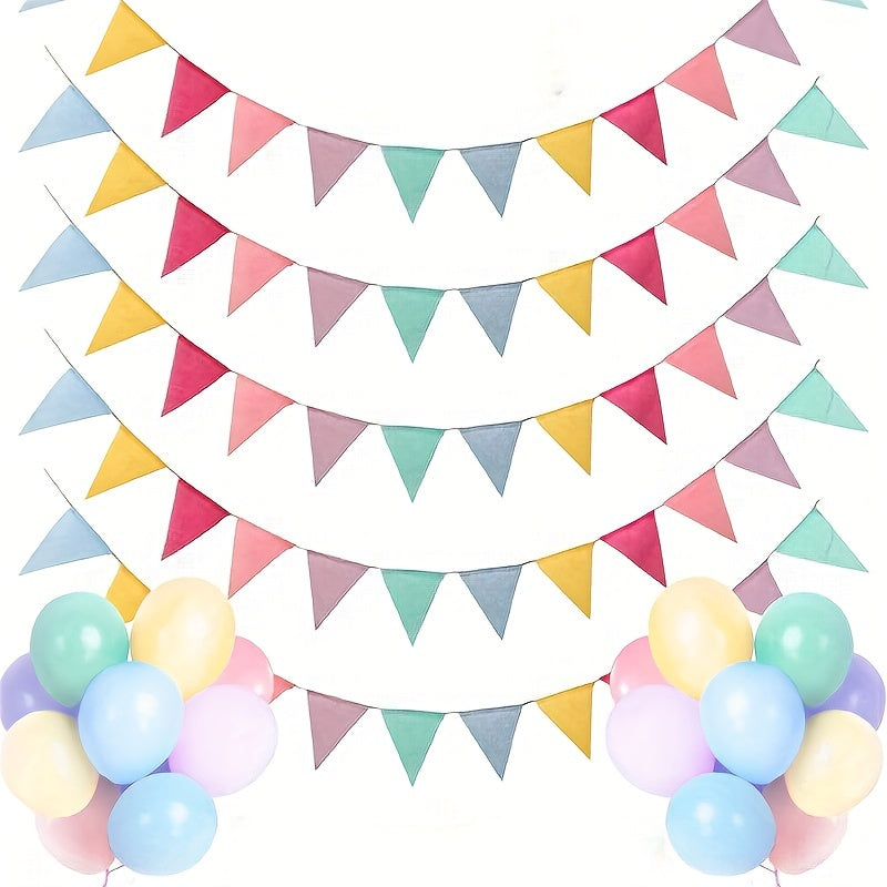Rainbow Burlap Banner - Perfect Party and Holiday Decor