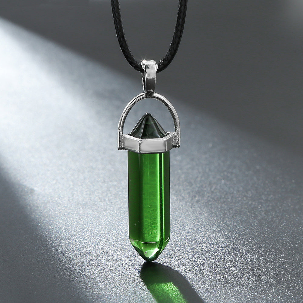 Natural Stone Energy Collar Necklace