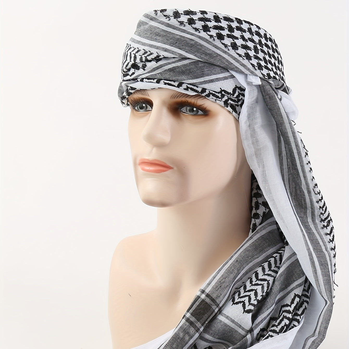Men's Headscarf and Headband Combo - Lightweight and Breathable