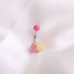Mix Stainless Steel Barbell Ball Cap Stud Body Piercing