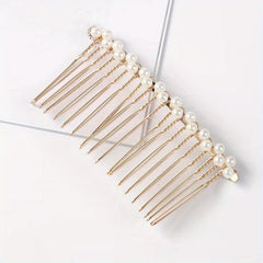 Pearl Hair Comb Bridal Braiding Head Jewelry Hair Accessories