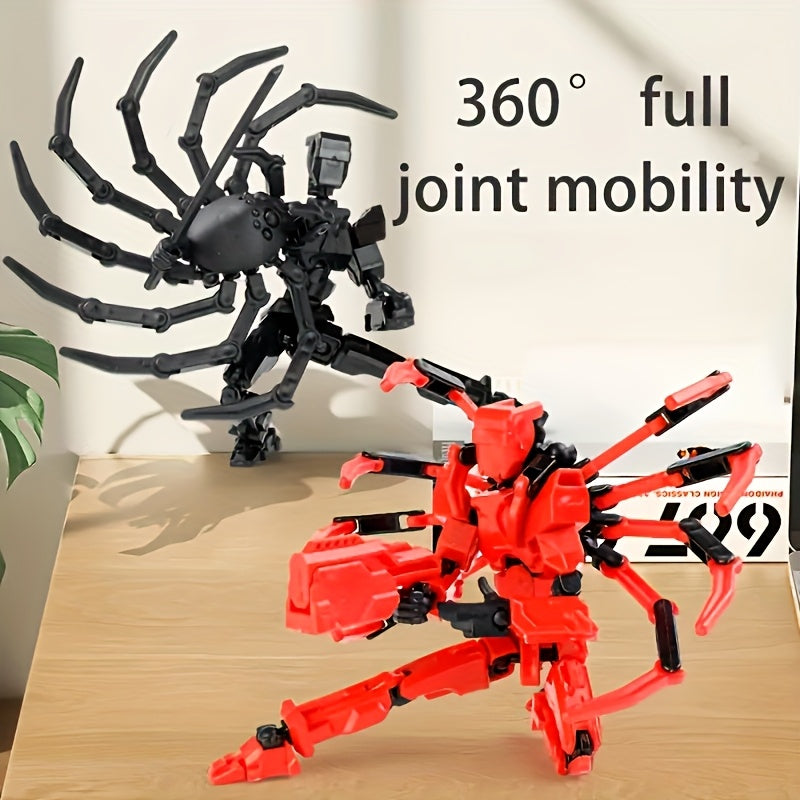 2 Combat Mecha Spider Kits with 18 Joints CCBY4.0