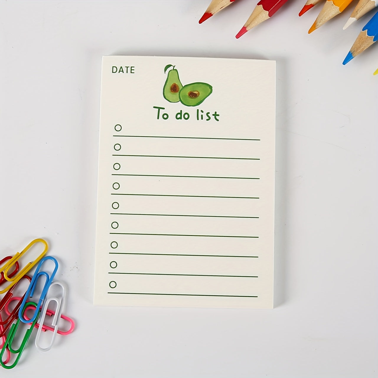 1pc To Do List Planner Memo Book Non sticky Planner Notepad