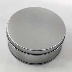 1pc Round Metal Dice Box - Silver Metal Dice Box for Storing Dice