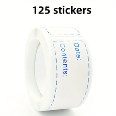 300pcs Adhesive Freezer Refrigerator Food Storage Paper Sticker Labels