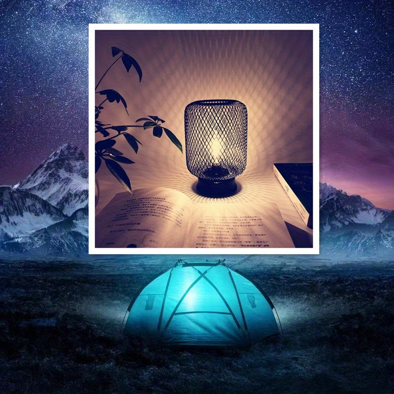 Wrought Iron Nursery Tent Light Warm Light