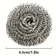 12pcs Stainless Steel Scrubber for Kitchen Bathroom and Floor