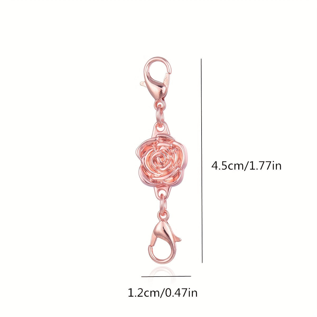 Lobster Buckle & Rose Flower Magnetic DIY Jewelry Accessories