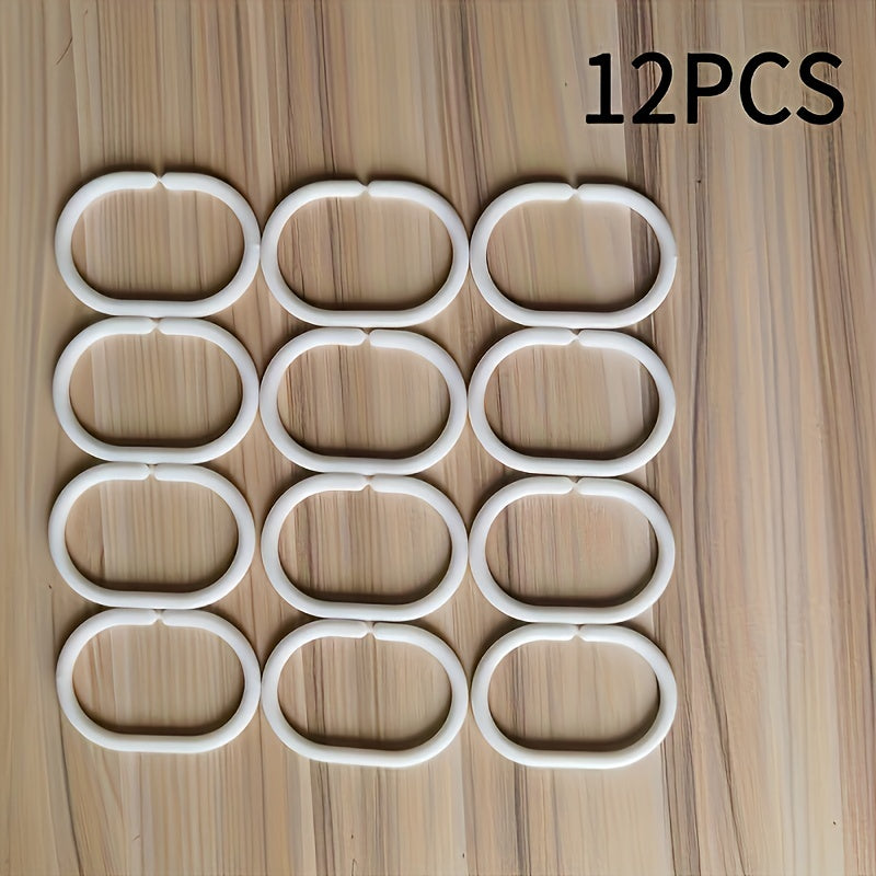 Leaf Pattern Shower Curtain Set with Non Slip Design