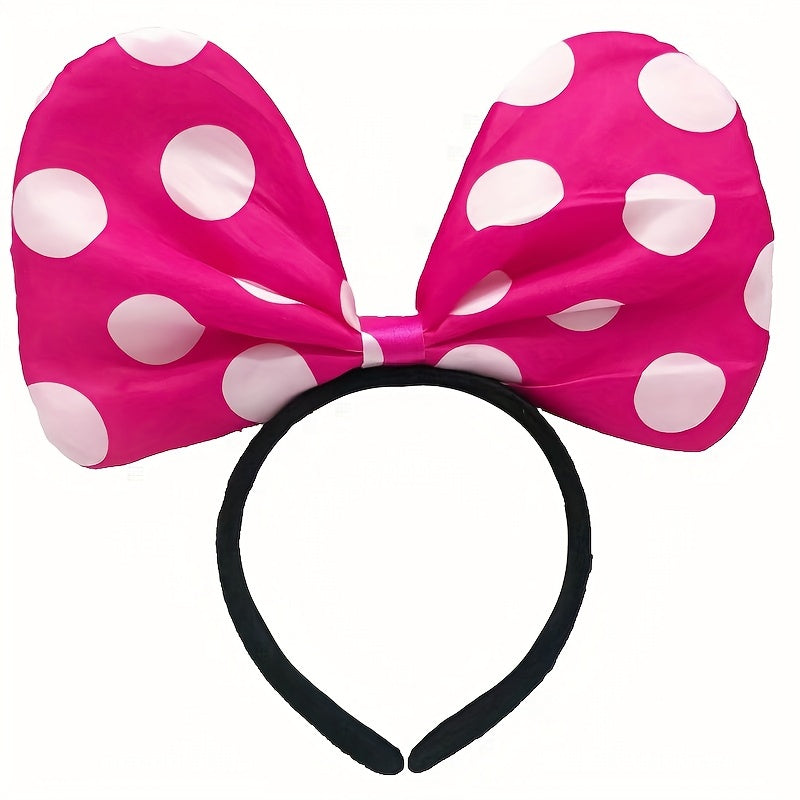 LED Flashing Mouse Ears Hairband for Kids and Girls Party Cosplay