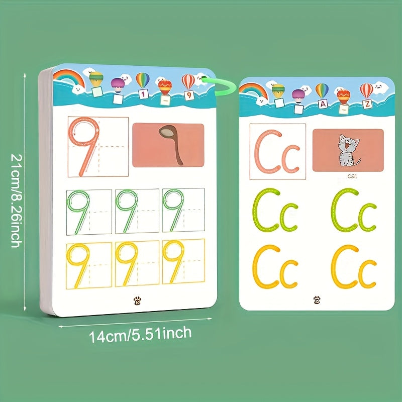 Magic Practice Book Set Kids Drawing Kit with Pen and Eraser