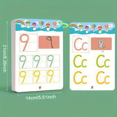 Magic Practice Book Set Kids Drawing Kit with Pen and Eraser