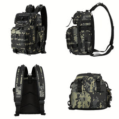 Large Capacity Outdoor Fishing Backpack Multifunctional Storage Bag
