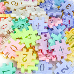 Digital Building Block Toys For Kids DIY Building Set Educational Toys