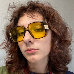Thick Frame Sunglasses Transparent Rim Sun Glasses For Women Girls