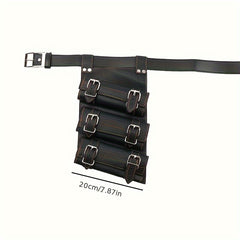 Adjustable PU Leather Sword Storage Bag