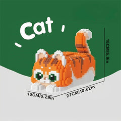Colorful Pixel Building Block Tissue Box Durable PP Storage