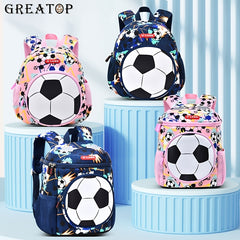 Kindergarten School Bag Football School Bag Toddler Bag Kids Backpack