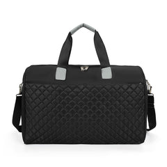 Quilted Zipper Bag Large Capacity Luggage Weekend HandBag