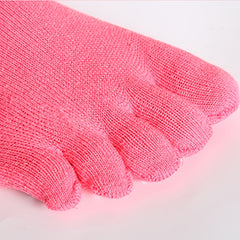 Rainbow Yoga Socks Non Slip Ankle Striped Gripper Socks