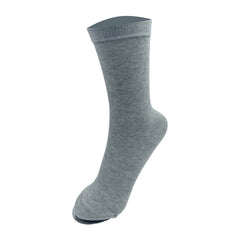 Women's Casual Solid Sports Socks - Comfortable & Breathable Mid Tube Crew Socks
