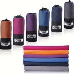 Large Microfiber Towel For Travel Sports Quick Dry Soft Lightweight Gym Towel