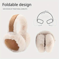 Classic Plush Ear Muffs Soft Earmuff Warmers for Winter Outdoor