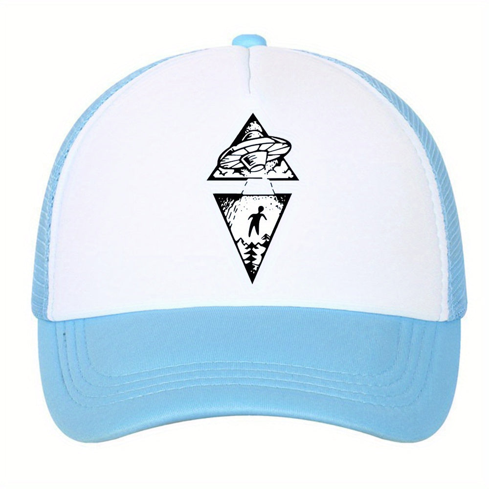 Unisex Adjustable Baseball Cap with Embroidery for Outdoor Sport