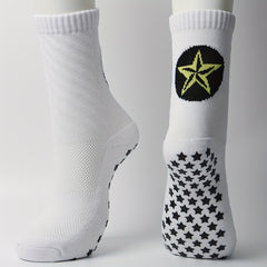 Non-slip Soccer Socks Ankle Support Outdoor Sports Crew Socks