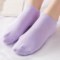 6 Pairs Soft & Lightweight Ankle Socks for Women