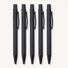 5 Pack Pretty Retractable Ballpoint Pens for Smooth Writing
