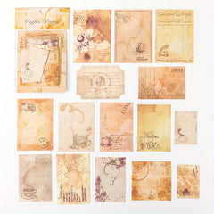 30pcs Vintage Stickers Art Supplies DIY Scrapbooking Collage Material