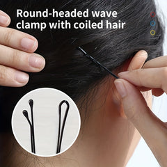 100 Pcs Invisible Metal Hairpin Hair Clip for Side Hair Bang Girls Styling